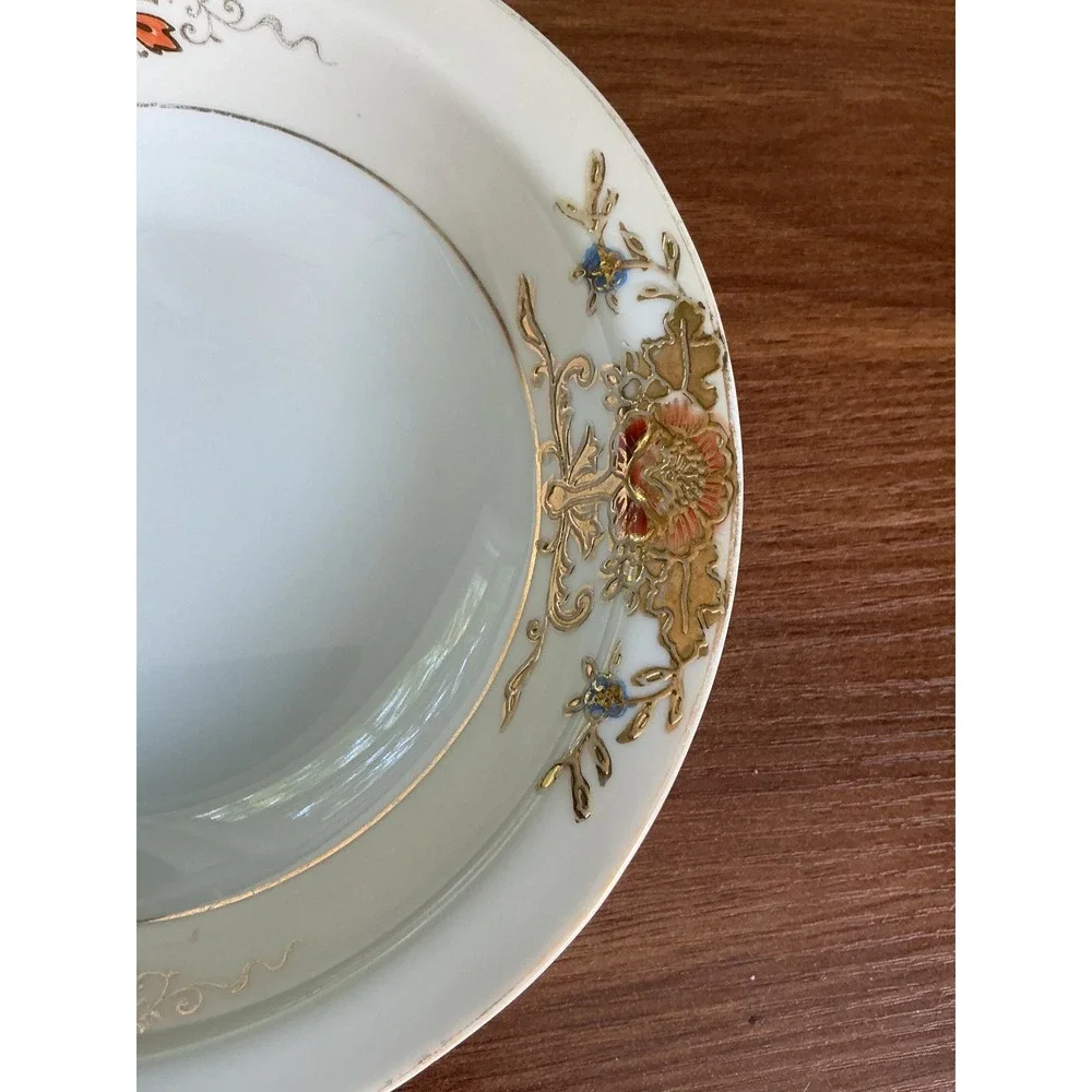 Vintage Noritake Handled Bowl M42290 | Japanese Fine Porcelain Serving Dish